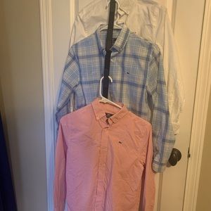 3 vineyard vines button downs